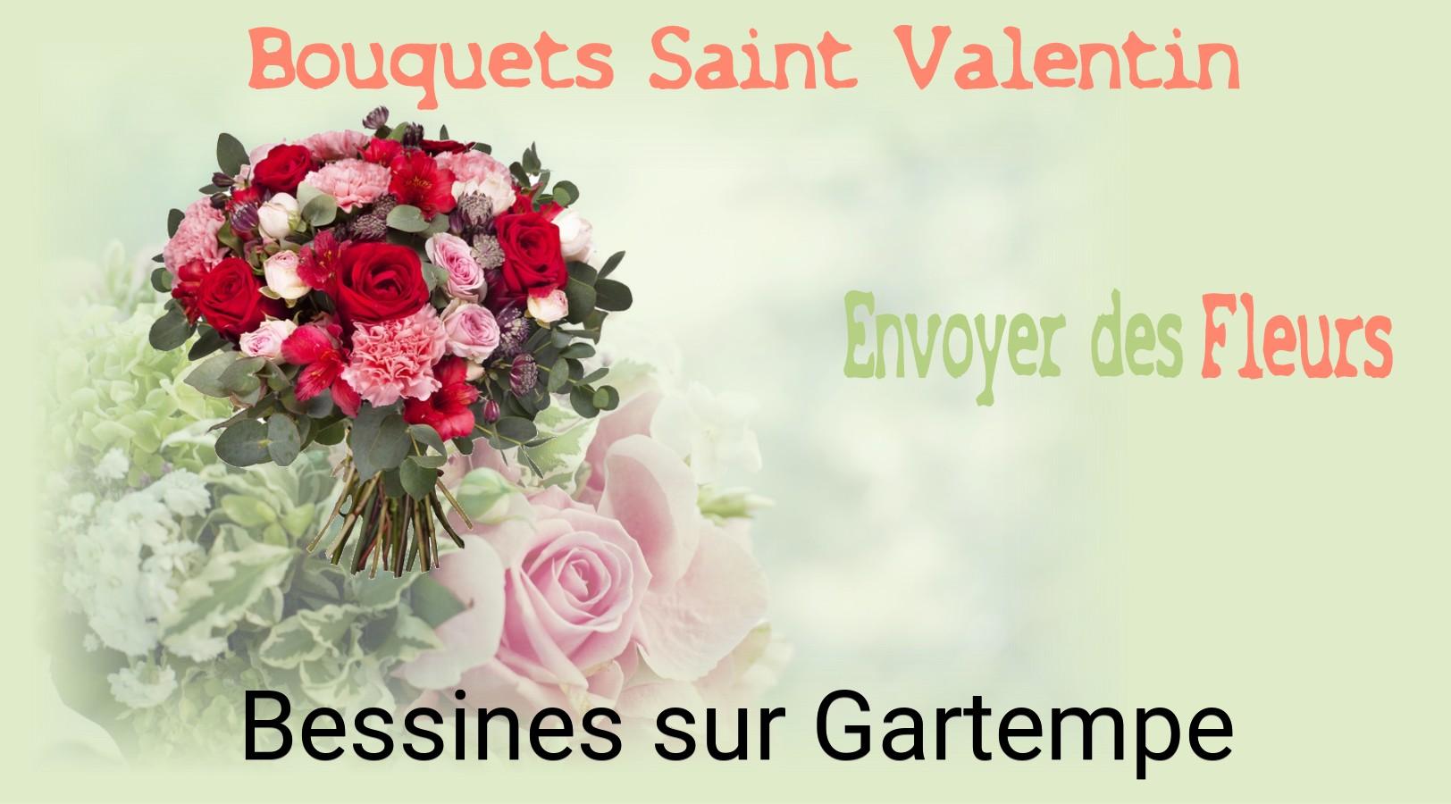Roses de Saint-Valentin livrées à Bessines-sur-Gartempe